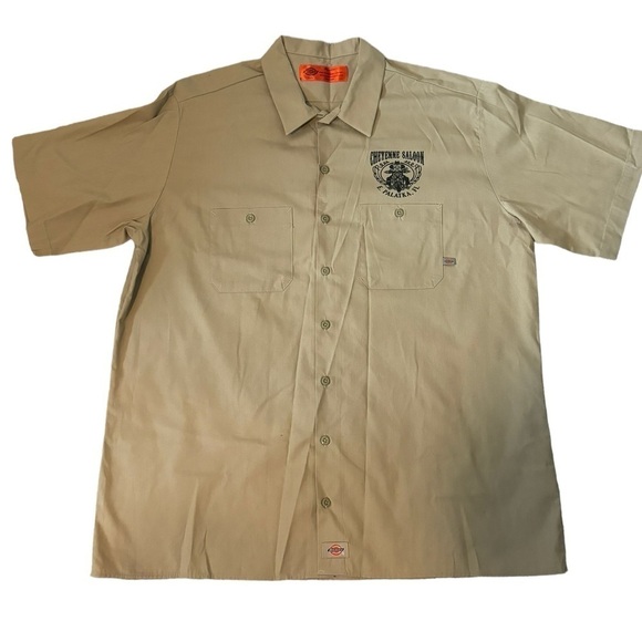 Cheyenne Saloon E. Palatka, FL Dickies  button down shirt size 2XL - Picture 7 of 7